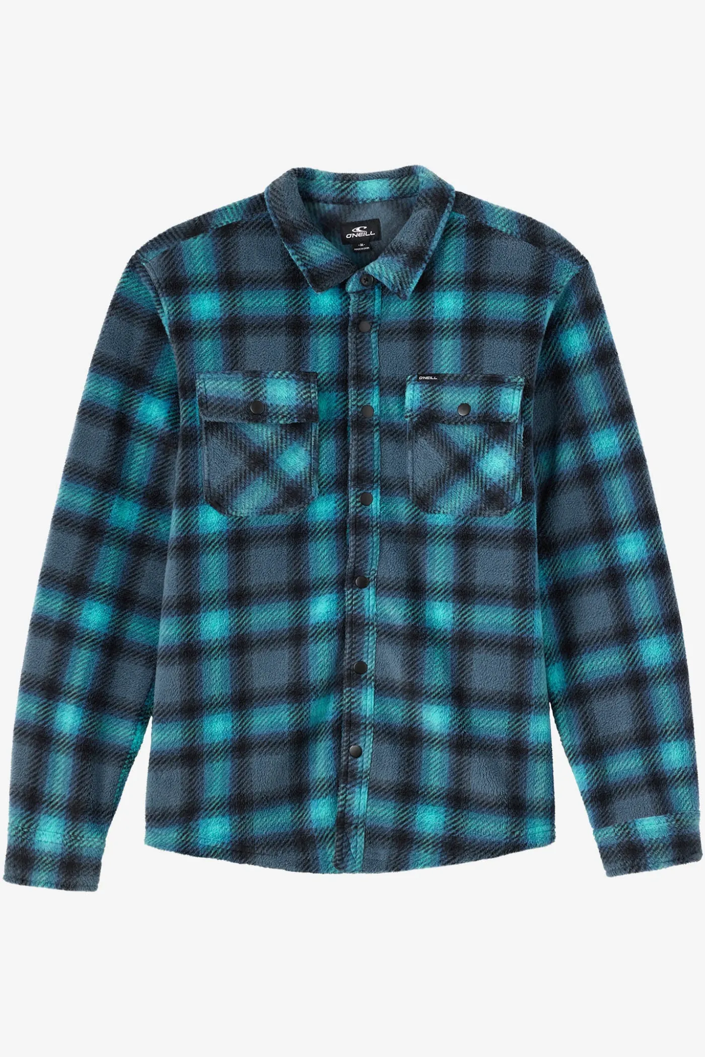 Glacier Plaid Superfleece Long Sleeve Shirt