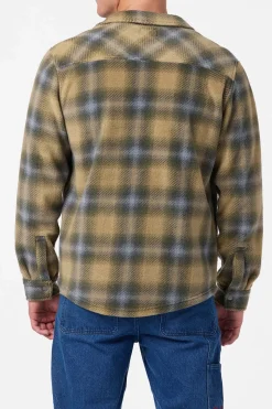 Glacier Plaid Superfleece Long Sleeve Shirt