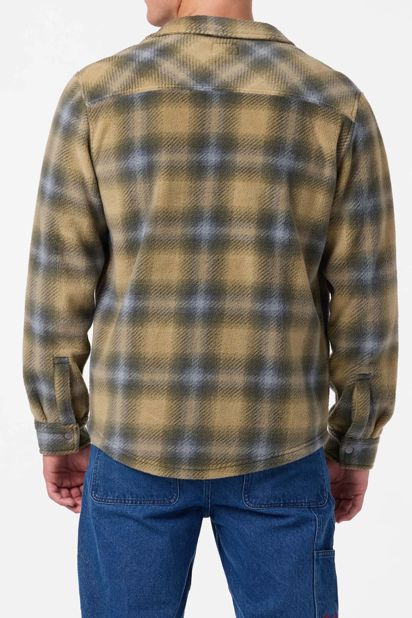 Glacier Plaid Superfleece Long Sleeve Shirt