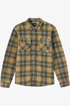 Glacier Plaid Superfleece Long Sleeve Shirt