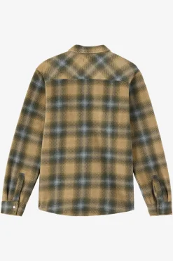 Glacier Plaid Superfleece Long Sleeve Shirt