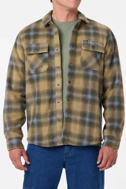 Glacier Plaid Superfleece Long Sleeve Shirt