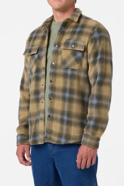 Glacier Plaid Superfleece Long Sleeve Shirt