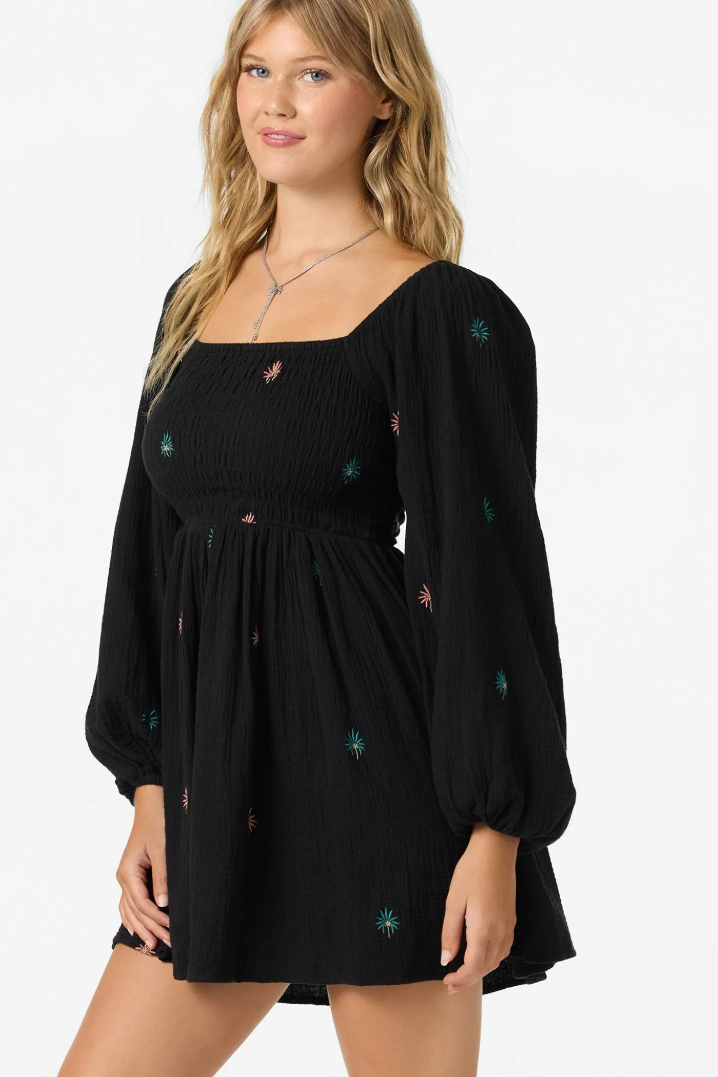 Gracyn Palm Mini Dress