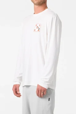 Hawaii Layout UPF Long Sleeve Standard Fit Tee
