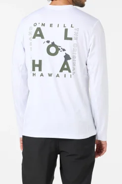 Hawaii Layout UPF Long Sleeve Shirt