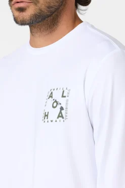 Hawaii Layout UPF Long Sleeve Shirt