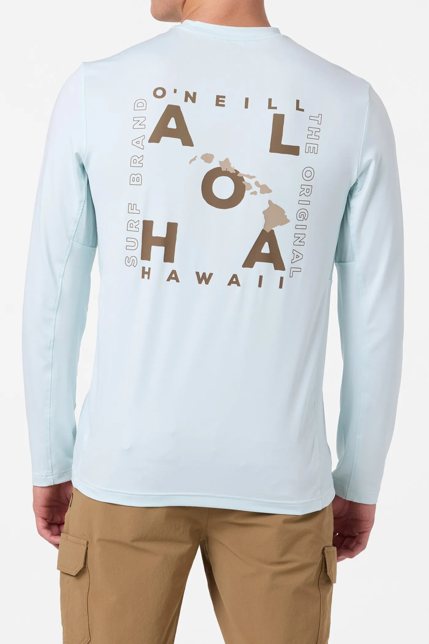 Hawaii Layout UPF Long Sleeve Shirt
