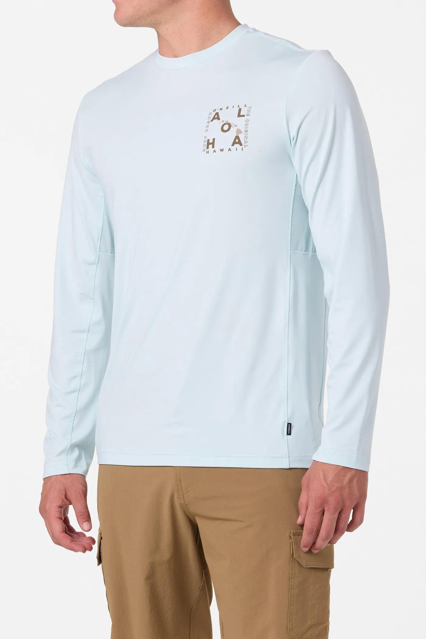 Hawaii Layout UPF Long Sleeve Shirt
