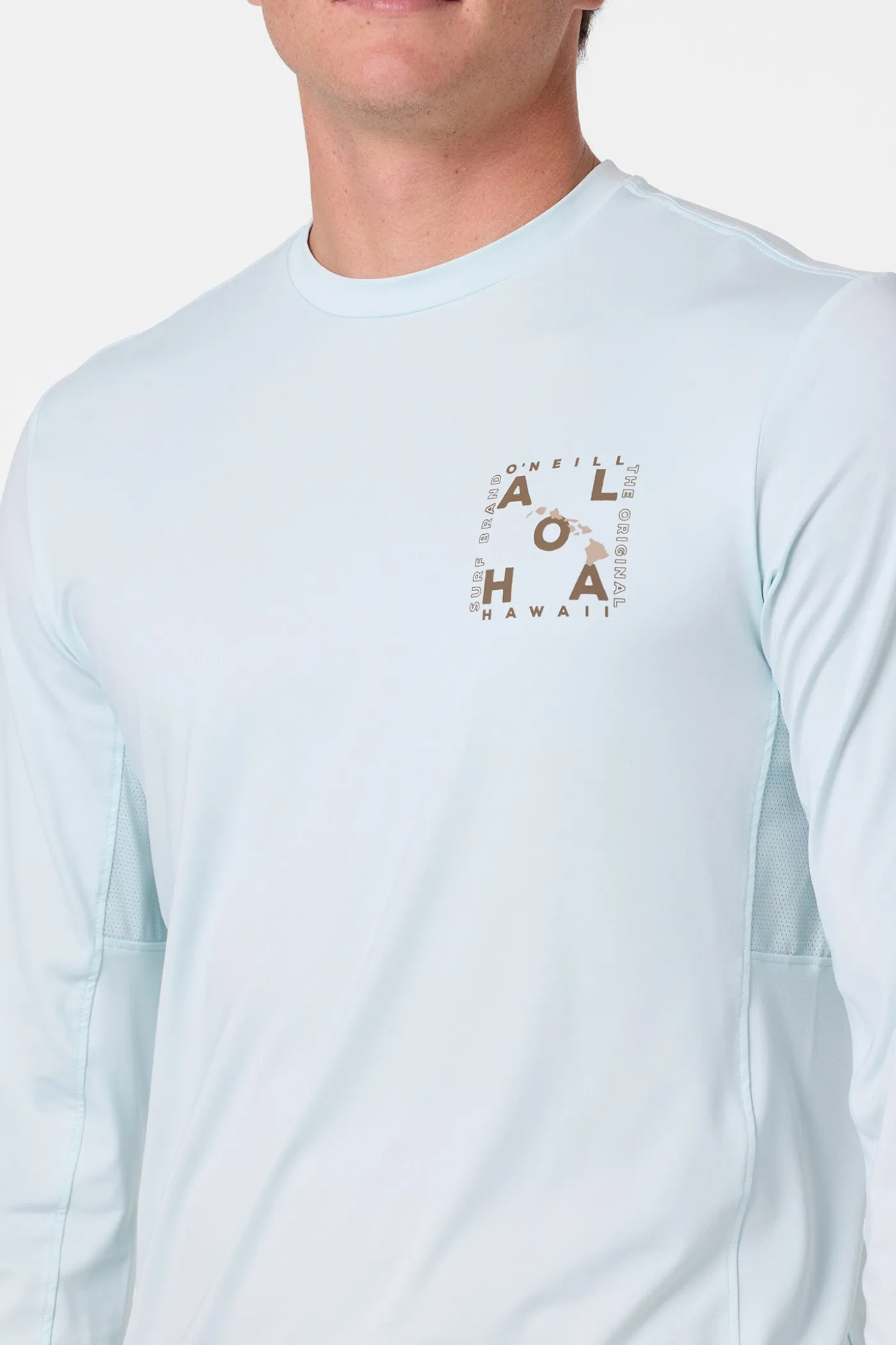 Hawaii Layout UPF Long Sleeve Shirt