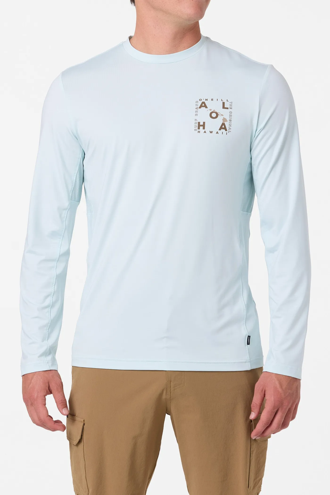 Hawaii Layout UPF Long Sleeve Shirt