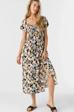 Hayzel Camden Tropical Midi Dress