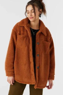 Heath High Pile Oversized Fleece Jacket