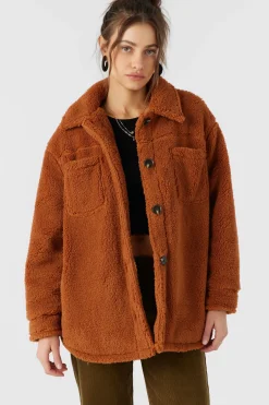 Heath High Pile Oversized Fleece Jacket