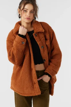 Heath High Pile Oversized Fleece Jacket