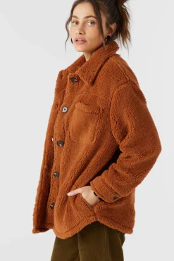 Heath High Pile Oversized Fleece Jacket