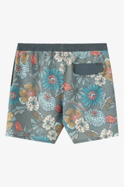 Hermosa Elastic Waist Lined 17" Swim Trunks