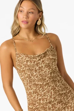 Holly Animal Midi Dress