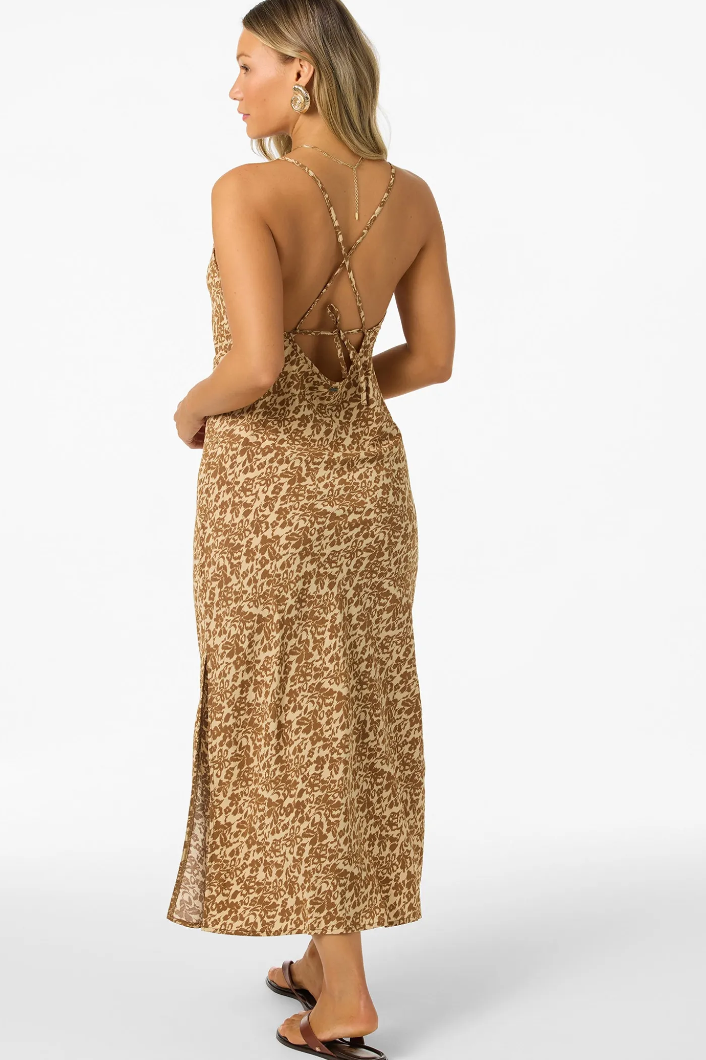 Holly Animal Midi Dress