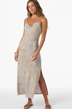 Holly Stripe Midi Dress