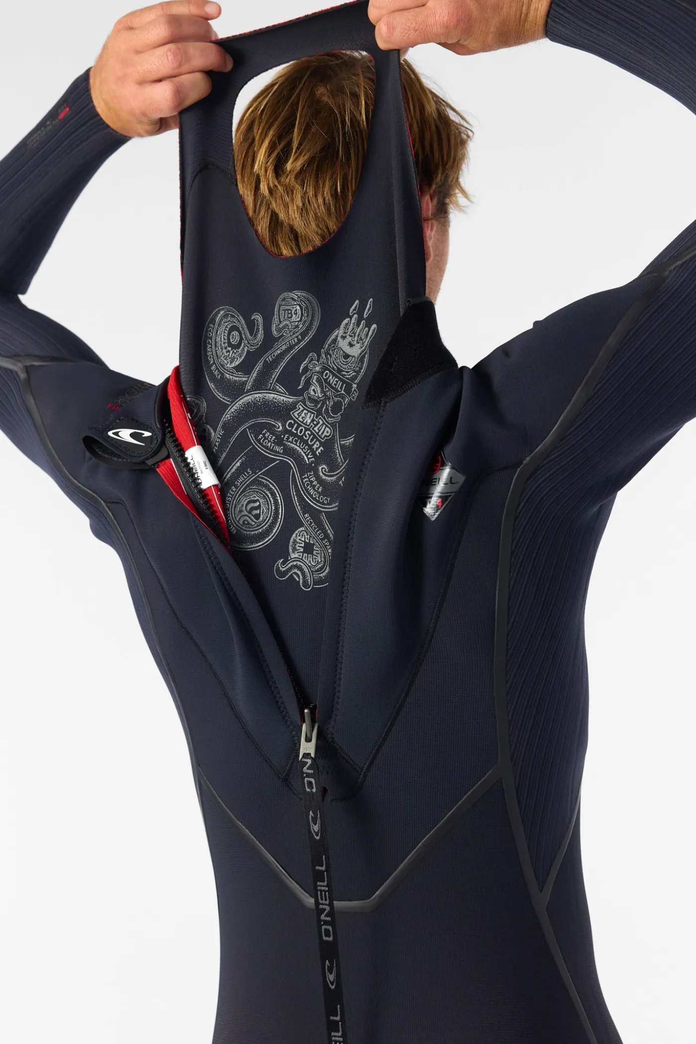 Hyperfreak Fire 4/3mm+ Back Zip Full Wetsuit