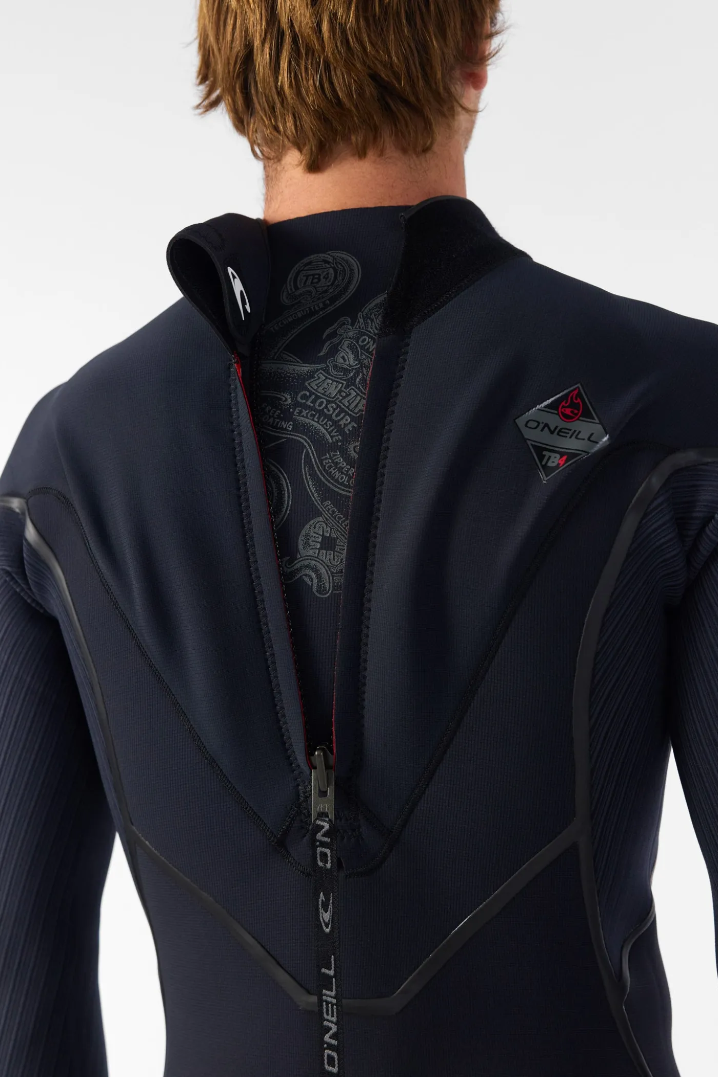 Hyperfreak Fire 4/3mm+ Back Zip Full Wetsuit