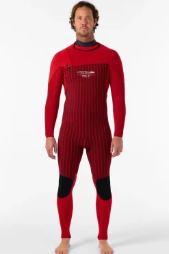 Hyperfreak Fire 4/3mm+ Chest Zip Full Wetsuit
