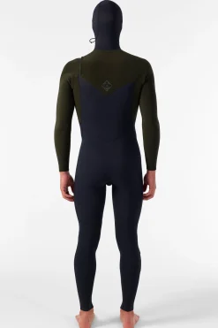 Hyperfreak 4/3mm+ Chest Zip Full Wetsuit W/ Hood
