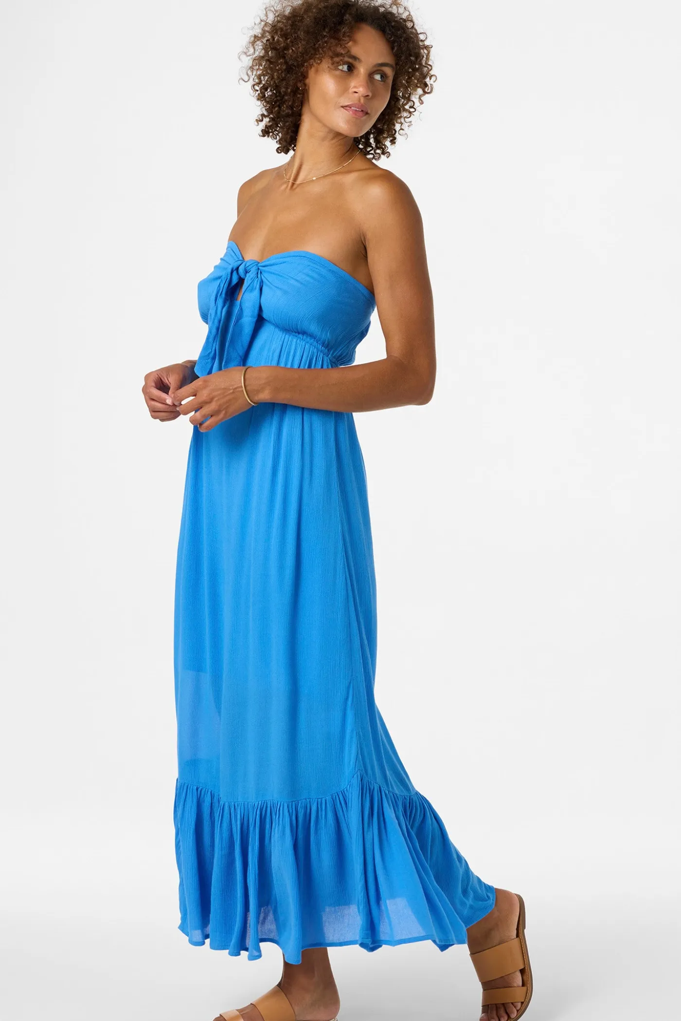 Isadora Solid Maxi Dress