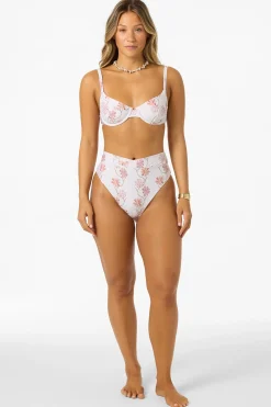 Ivy Floral Seashell Bra Top