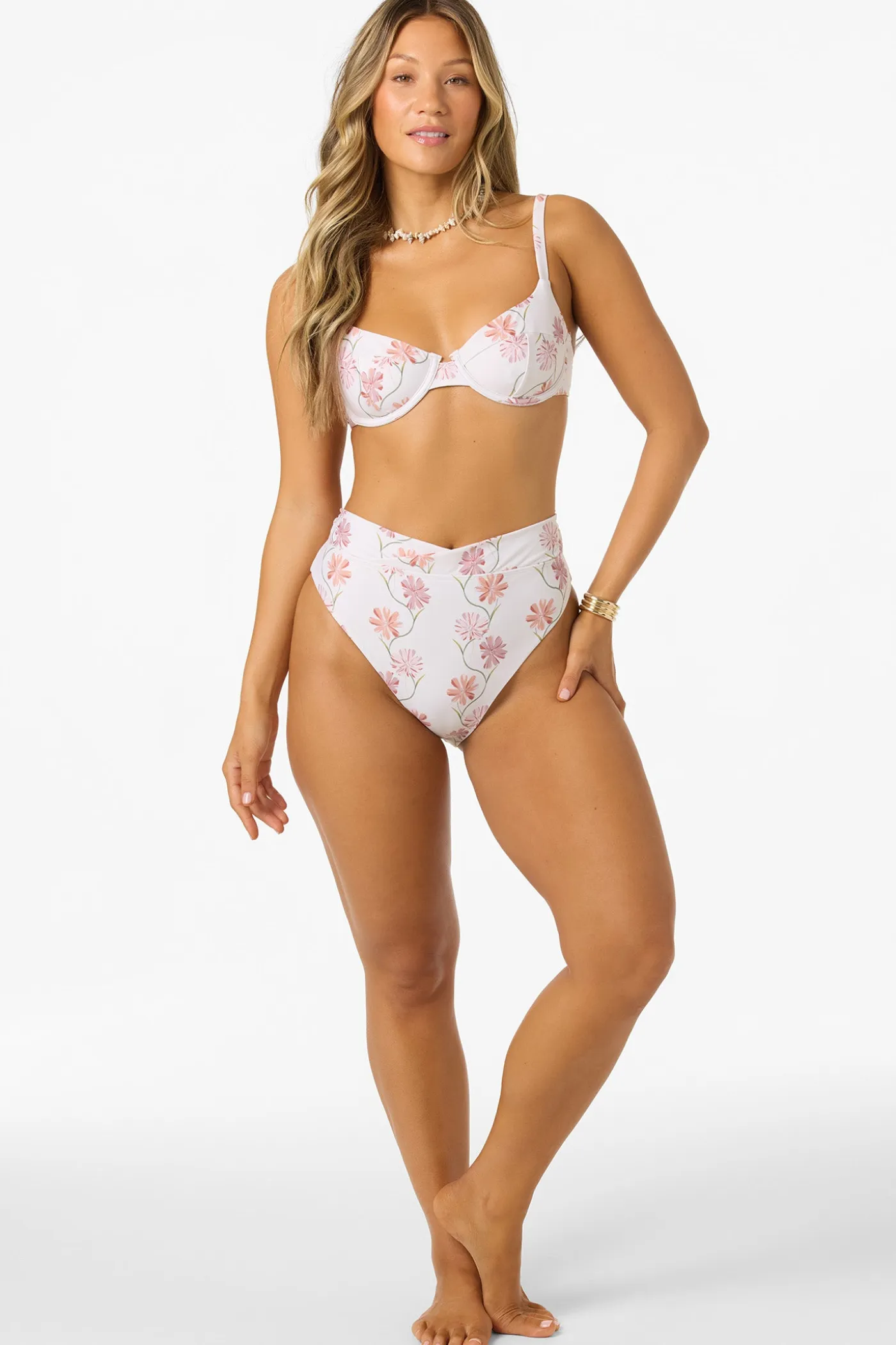 Ivy Floral Stellan High Rise Skimpy Bottoms