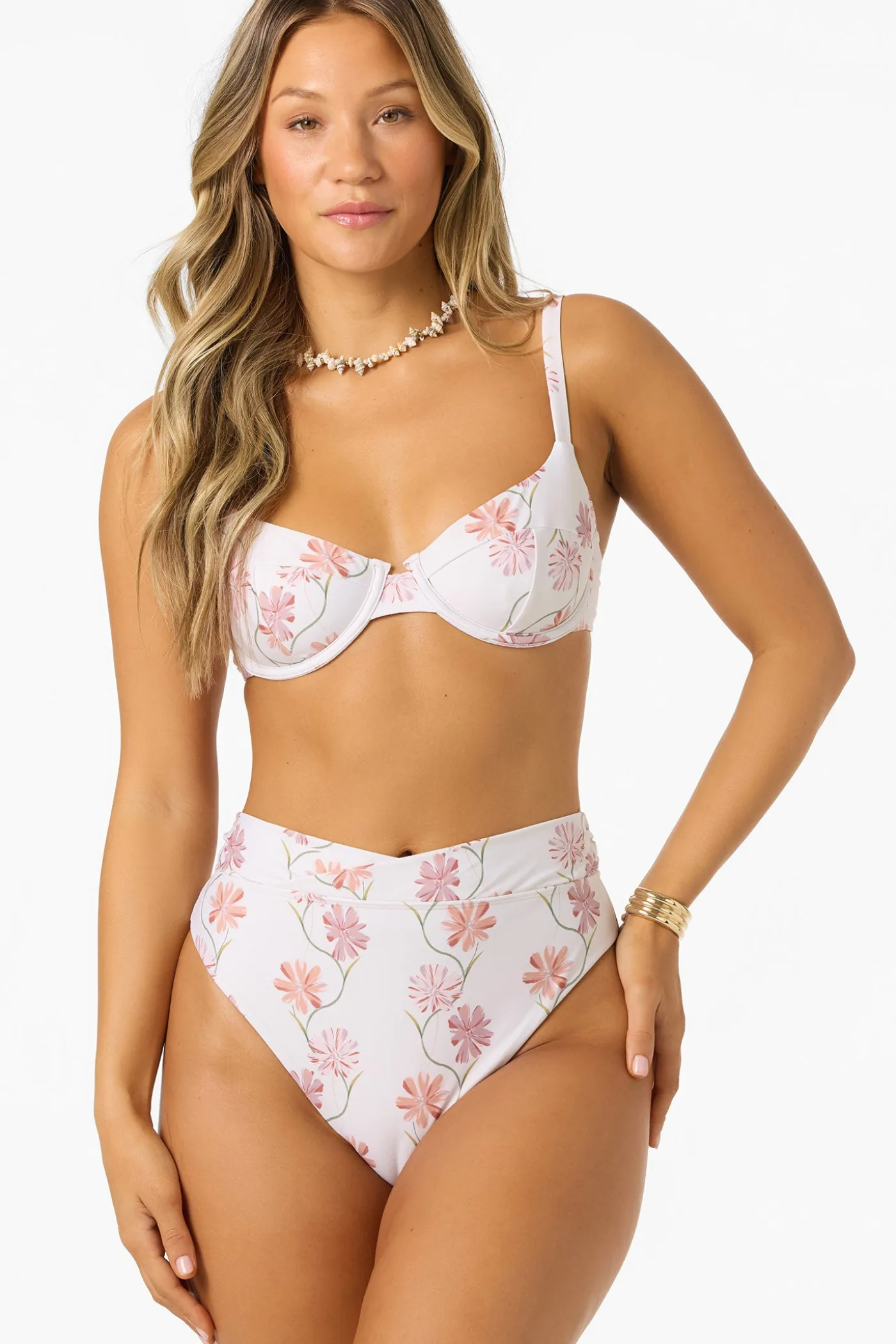 Ivy Floral Stellan High Rise Skimpy Bottoms