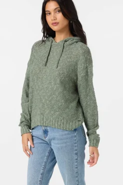 Jayne Solid Long Sleeve Sweater
