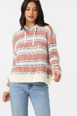 Jayne Stripe Long Sleeve Sweater