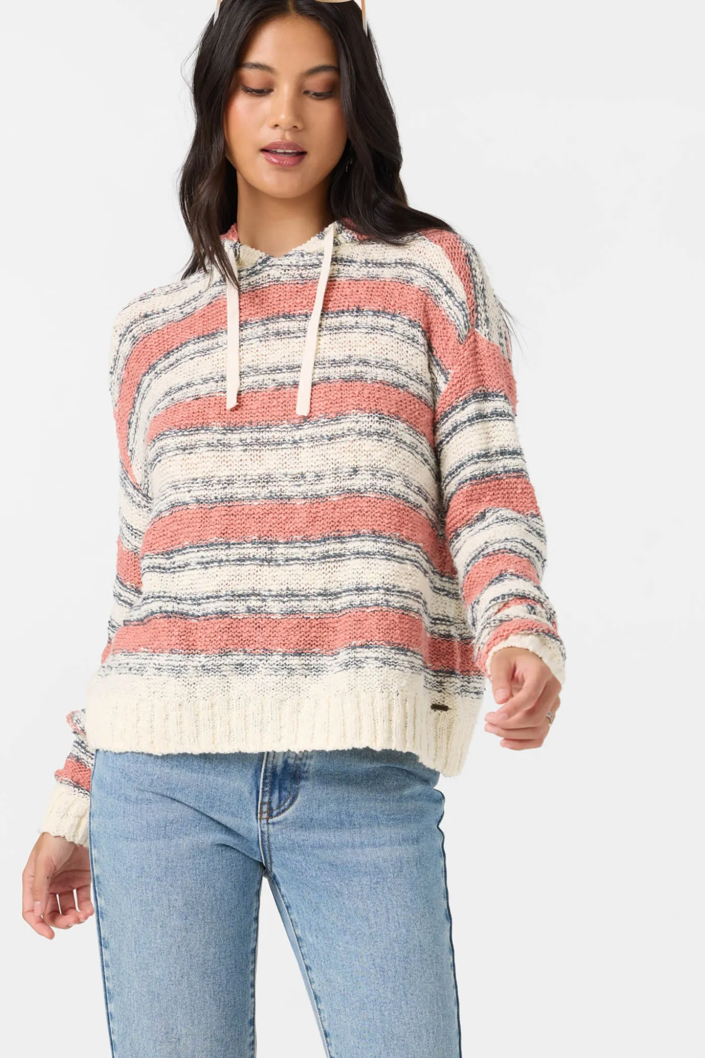 Jayne Stripe Long Sleeve Sweater