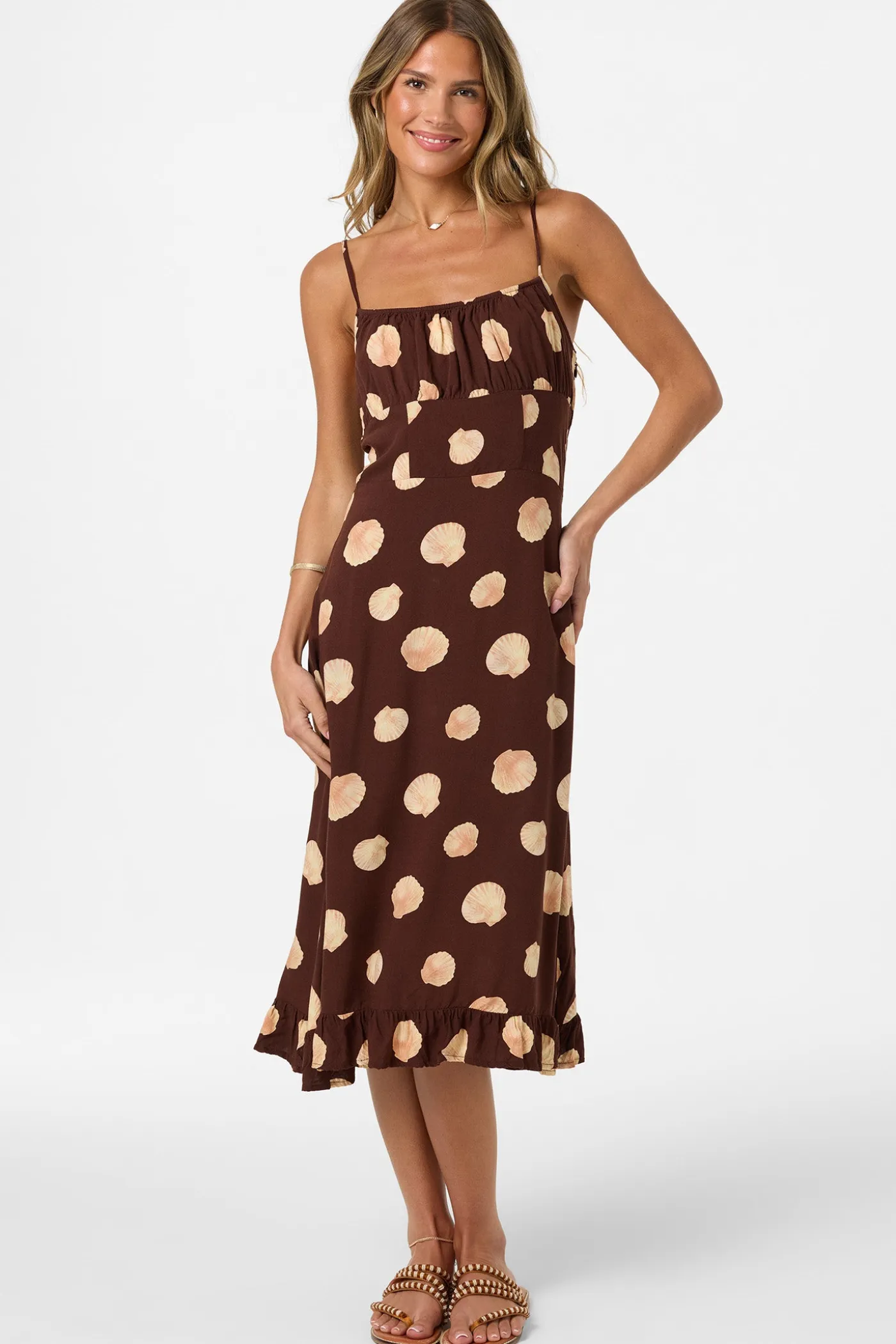 Jorgie Camila Shell Midi Dress
