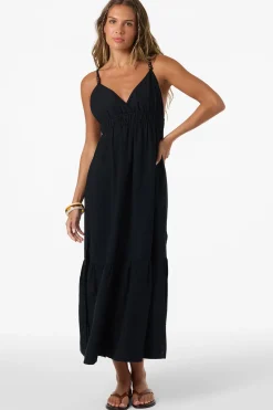 Julez Solid Midi Dress