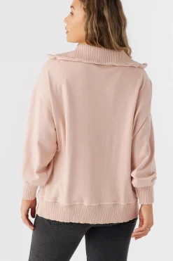 Karma French Terry Half Zip Pullover