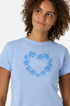 Leah Hawaii Fitted Tee
