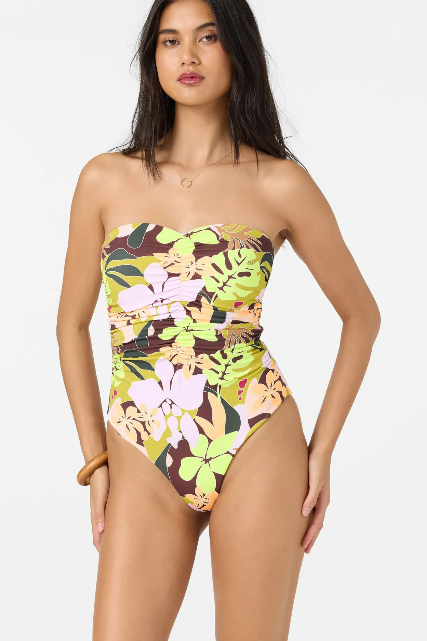 Leah Tropical Geo Ubud One-Piece Swimsuit