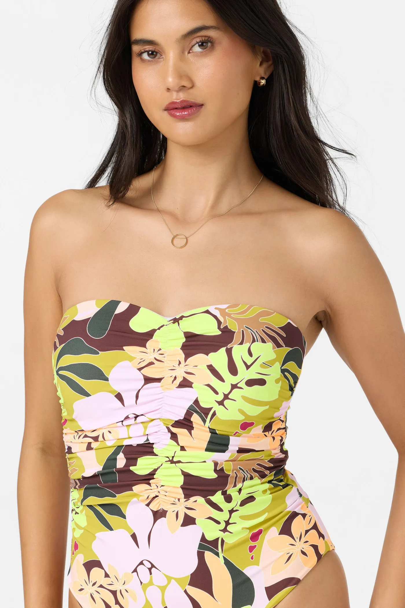 Leah Tropical Geo Ubud One-Piece Swimsuit