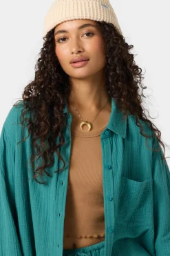 Leni Relaxed Long Sleeve Top