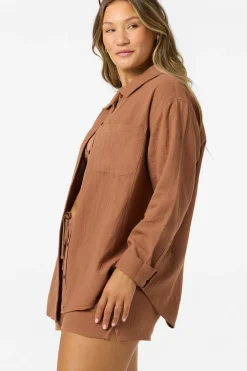 Leni Relaxed Long Sleeve Top