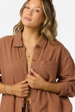 Leni Relaxed Long Sleeve Top