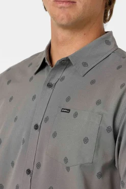 Light Check Geo Standard Fit Shirt