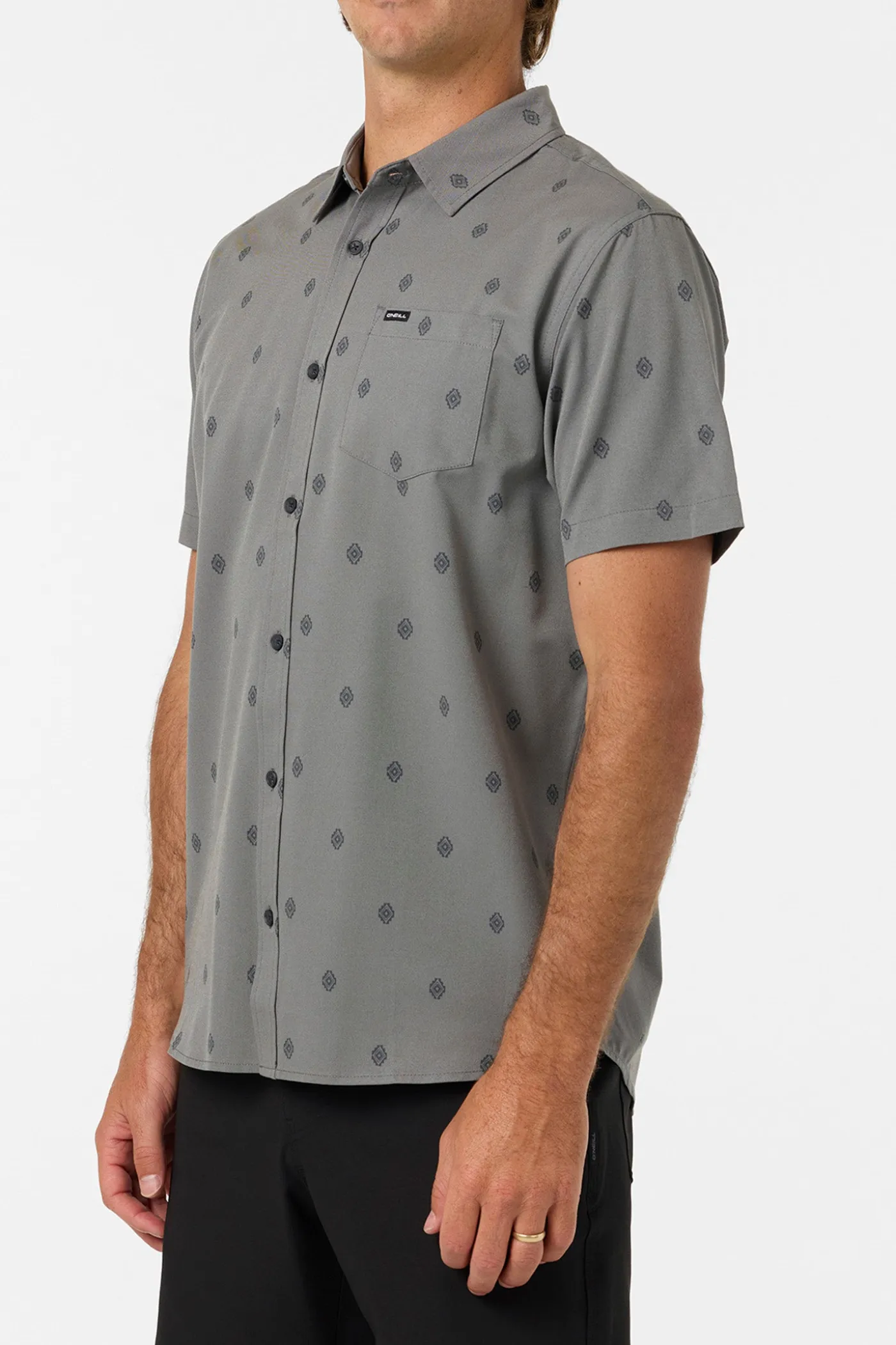 Light Check Geo Standard Fit Shirt