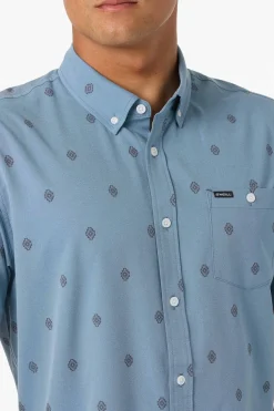 Light Check Geo Standard Fit Shirt