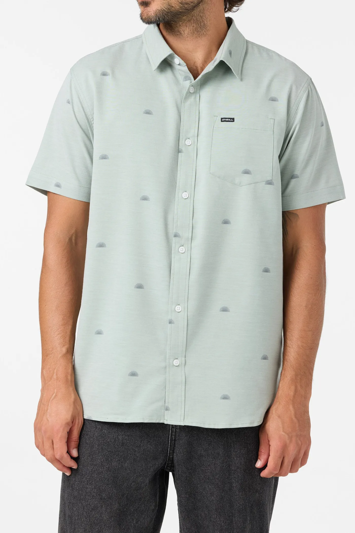 Light Check Geo Standard Fit Shirt