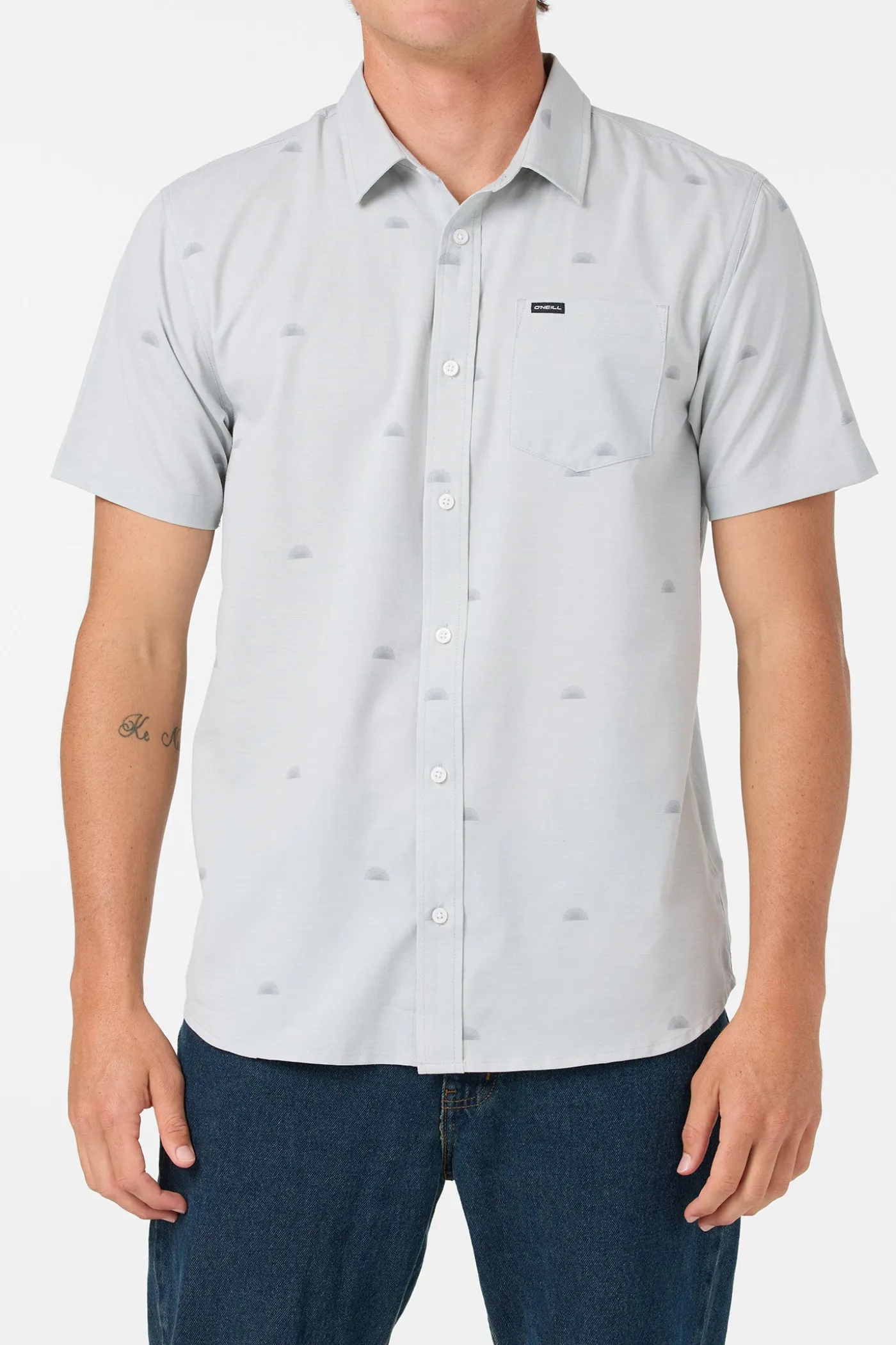 Light Check Geo Standard Fit Shirt
