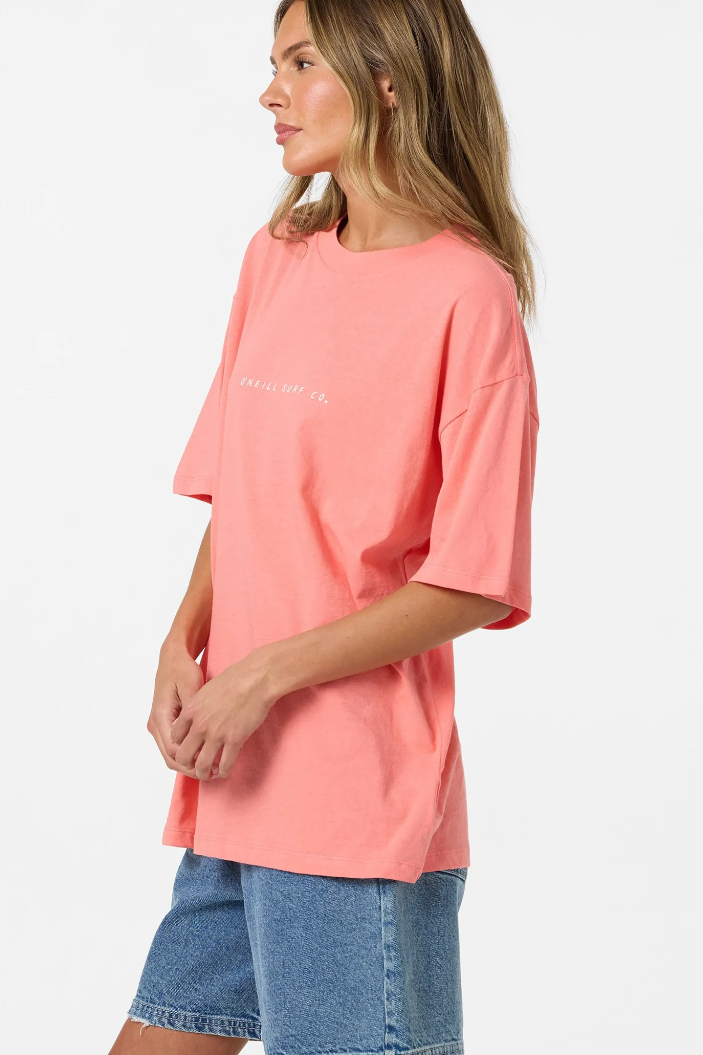 Linear Scape Oversized Tee